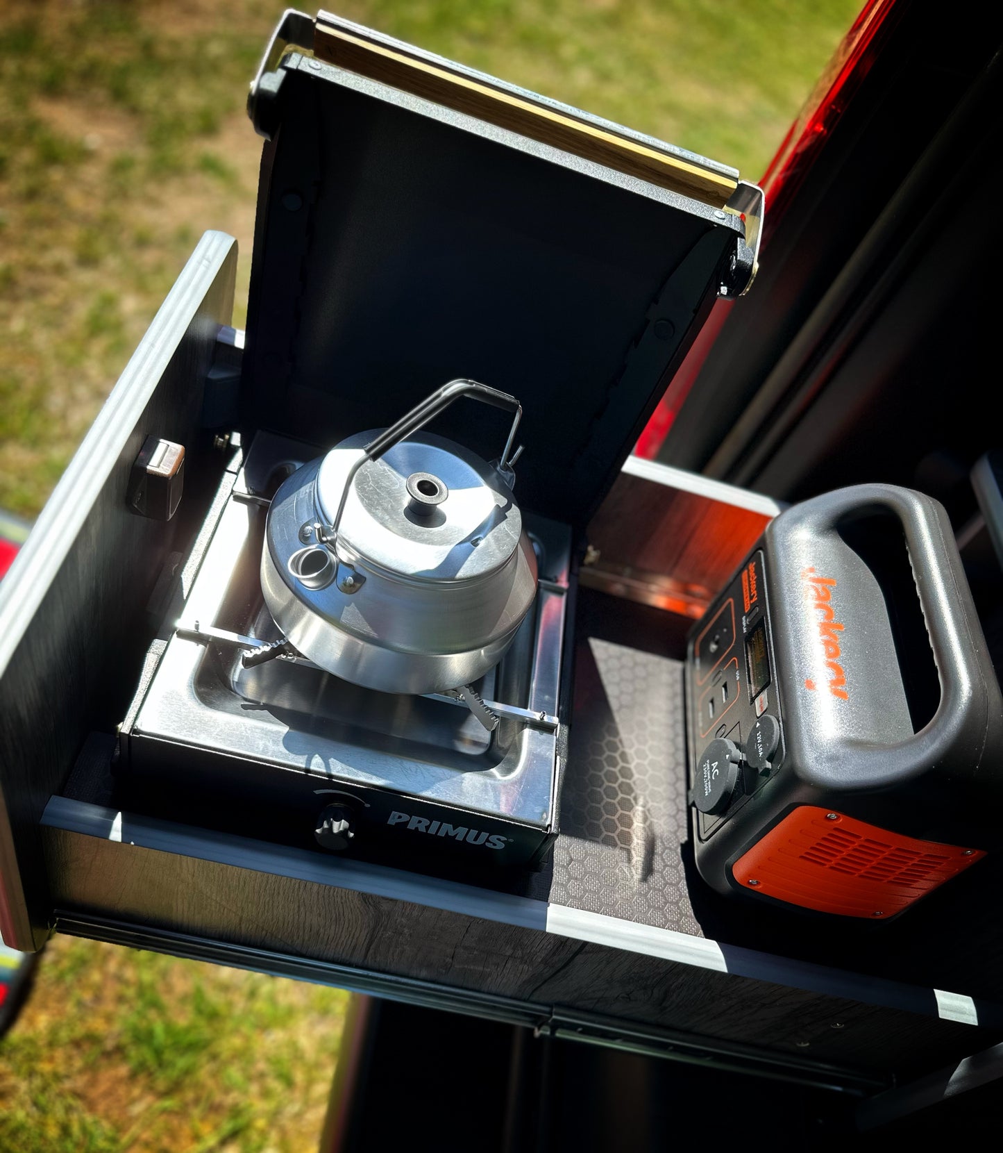 Fiat Doblo 2023 and later Outback Campers Camperbox Pioneer Kit Deluxe