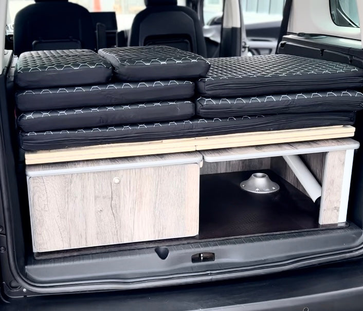 Volkswagen Caddy Maxi Life 2004-2020 Outback Campers Camperbox Navigator Kit XL Deluxe