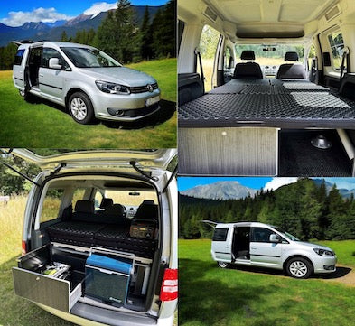 Outback Campers Volkswagon Caddy Life Mini-Husbil från 2011