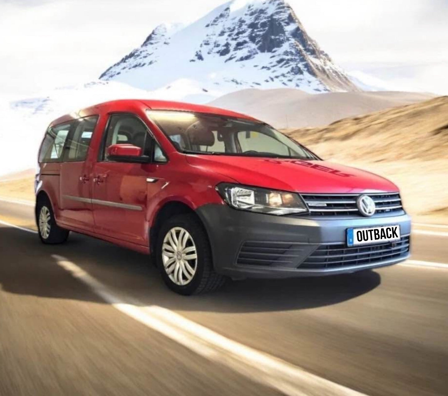 Volkswagen Caddy Life 2.0 TGi Husbil Campervan från 2016 Ecofuel!!