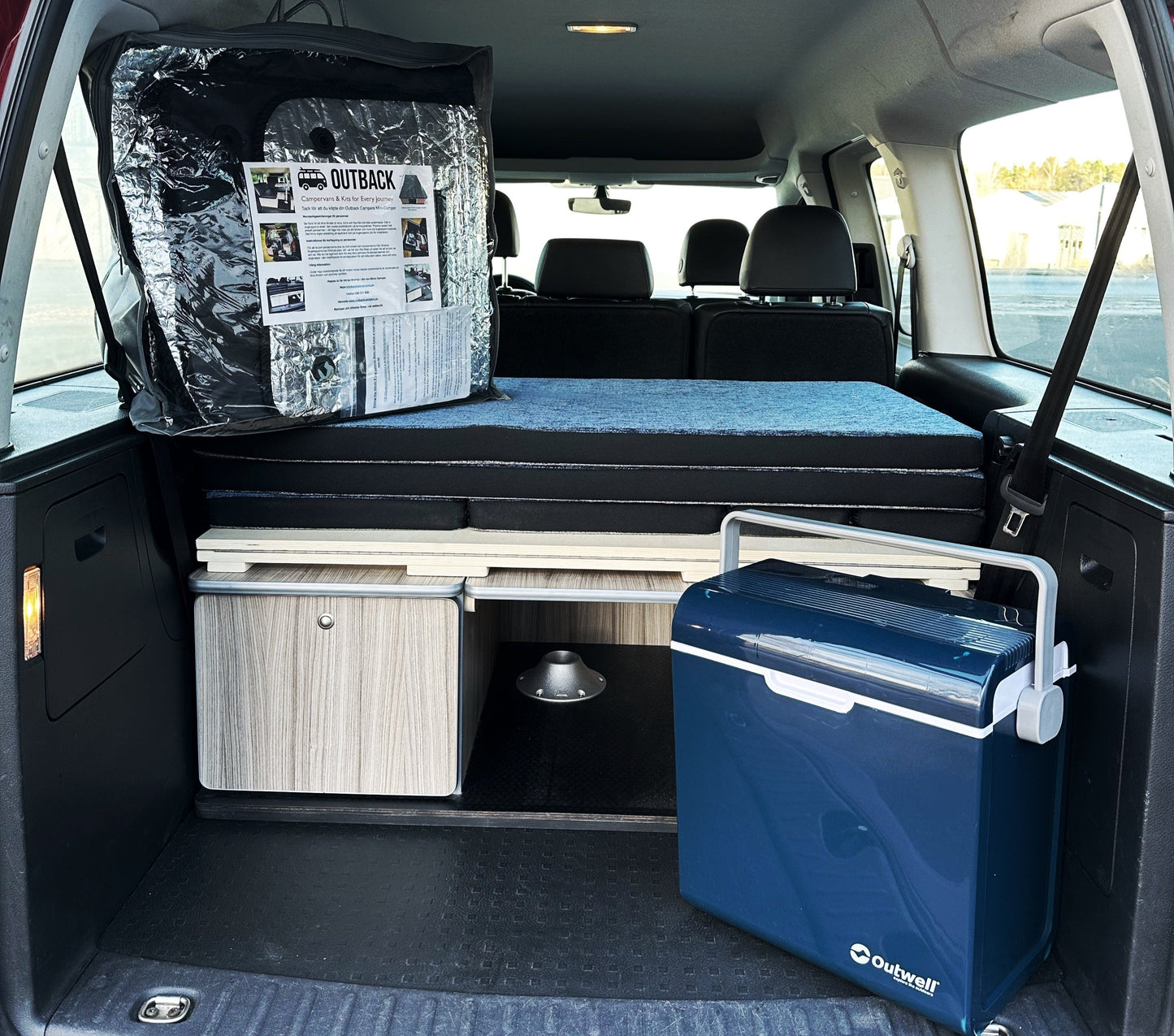 Volkswagen Caddy Life 2.0 TGi Husbil Campervan från 2016 Ecofuel!!